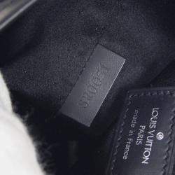 مملوكة مسبقًا Louis Vuitton Black Monogram Satin Little Bucket Handbag