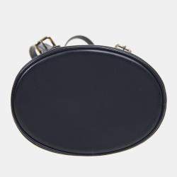 مملوكة مسبقًا Louis Vuitton Black Monogram Satin Little Bucket Handbag
