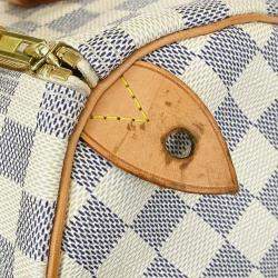 Pre Owned حقيبة يد لوي فيتون دامير أزور سبيدي 30