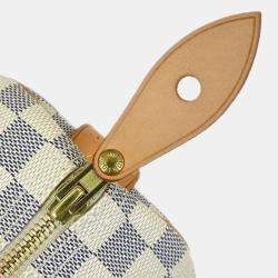 Pre Owned حقيبة يد لوي فيتون دامير أزور سبيدي 30