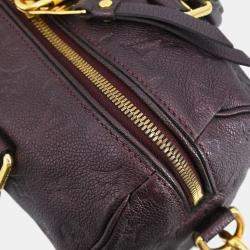 مملوكة مسبقًا حقيبة لوي فيتون سبيدي باندوليير إمبريانت بنفسجية 25