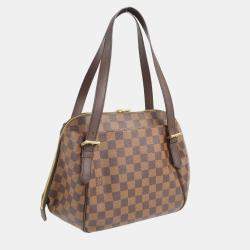 مملوكة مسبقًا Louis Vuitton Damier Belem MM Damier Canvas Top Handle Bag