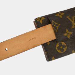 Pre Owned Louis Vuitton Ceinture Pochette Duo Waist Bum Bag
