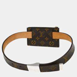 Pre Owned Louis Vuitton Ceinture Pochette Duo Waist Bum Bag