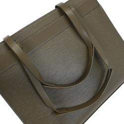 مملوكة مسبقًا حقيبة لوي فيتون كروسيت جلد أيبي بني كبير جدا