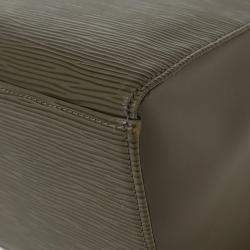 مملوكة مسبقًا حقيبة لوي فيتون كروسيت جلد أيبي بني كبير جدا