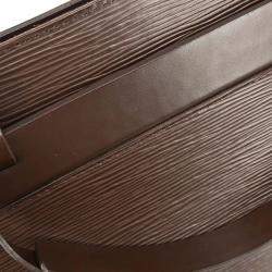 مملوكة مسبقًا Louis Vuitton Brown Epi Croisette Pm Tote Bag