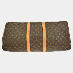 مملوكة مسبقًا حقيبة لوي فيتون كيبال 55 مونوغرام للسفر