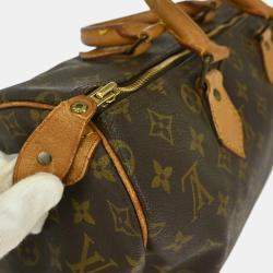 Pre Owned Louis Vuitton Speedy 30 Handbag Purse Monogram Canvas