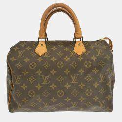 Pre Owned Louis Vuitton Speedy 30 Handbag Purse Monogram Canvas