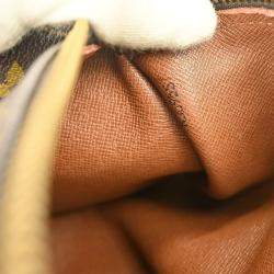 Pre Owned Louis Vuitton Papillon 26 Brown Monogram Canvas Top Handle Bag