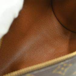 Pre Owned Louis Vuitton Papillon 26 Brown Monogram Canvas Shoulder Bag