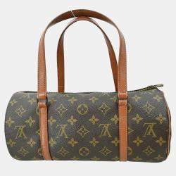 Pre Owned Louis Vuitton Papillon 30 Handbag Monogram