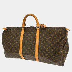 مملوكة مسبقًا حقيبة لوي فيتون كيبال سفر 60 مونوغرام