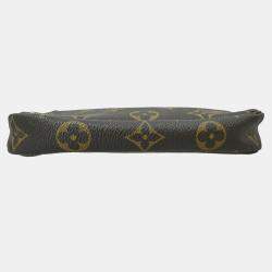 مملوكة مسبقًا حقيبة لوي فيتون بوكيت مونوغرام مع جراب ملحق