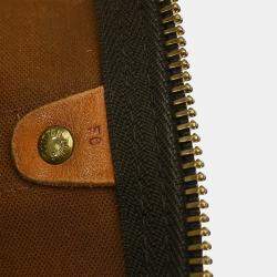 Pre Owned Louis Vuitton Keepall 45 Brown Monogram Canvas Duffel Bag