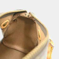 Pre Owned Louis Vuitton Speedy Mini Brown Monogram Canvas Top Handle Bag
