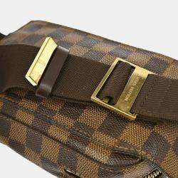 مملوكة مسبقًا Louis Vuitton Geronimos Brown Damier Canvas Belt Bag