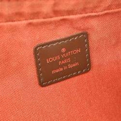 مملوكة مسبقًا Louis Vuitton Geronimos Brown Damier Canvas Belt Bag