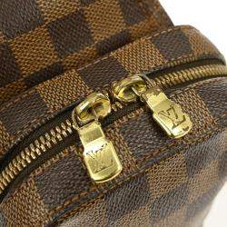 مملوكة مسبقًا Louis Vuitton Geronimos Brown Damier Canvas Belt Bag