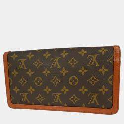 Pre Owned Louis Vuitton Monogram Pochette Dame Pm Clutch