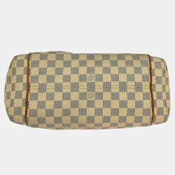 مملوكة مسبقًا حقيبة لوي فيتون توتالي كانفاس داميه أزور متوسطة