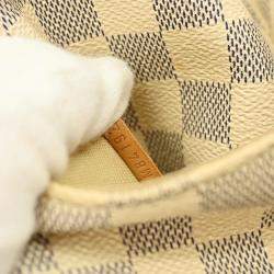 Pre Owned Louis Vuitton Damier Azur Siracusa PM Coated Canvas Crossbody Bag