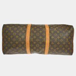 مملوكة مسبقًا Louis Vuitton Keepall 50 Travel Handbag Monogram