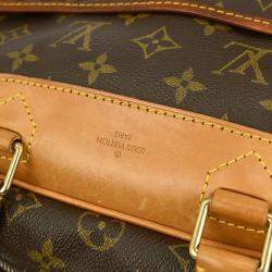 Pre Owned Louis Vuitton Deauville Monogram Canvas Bowling Bag