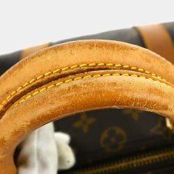 Pre Owned Louis Vuitton Keepall 45 Duffle Handbag Monogram