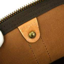 Pre Owned Louis Vuitton Keepall 45 Duffle Handbag Monogram