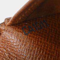 مملوكة مسبقًا Louis Vuitton Porte Billet Cartes Credit Monnaie Brown Monogram Canvas Wallet