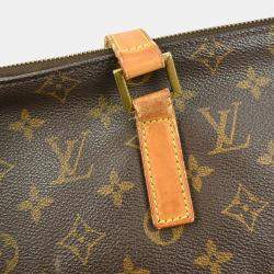 Pre Owned Louis Vuitton Cabas Mezzo Hand Tote Bag Monogram