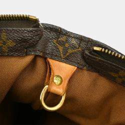 Pre Owned Louis Vuitton Cabas Mezzo Hand Tote Bag Monogram