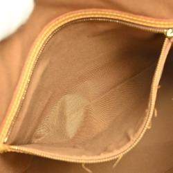 Pre Owned Louis Vuitton Cabas Mezzo Hand Tote Bag Monogram