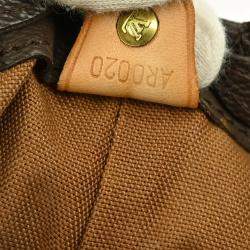 Pre Owned Louis Vuitton Cabas Mezzo Hand Tote Bag Monogram