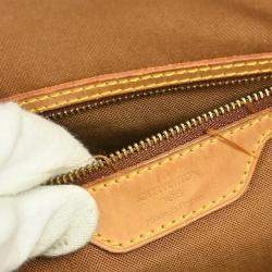 Pre Owned Louis Vuitton Cabas Mezzo Hand Tote Bag Monogram