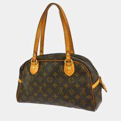 Pre Owned Louis Vuitton Montorgueil Pm Hand Tote Bag Monogram