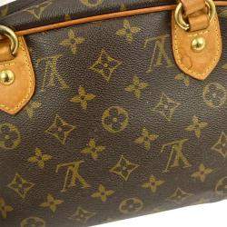 Pre Owned Louis Vuitton Montorgueil Pm Hand Tote Bag Monogram