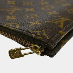 Pre Owned Louis Vuitton Monogram Poche Documents Business Bag