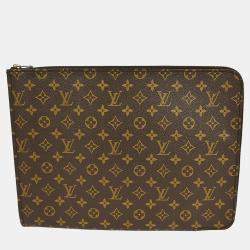 Pre Owned Louis Vuitton Monogram Poche Documents Business Bag