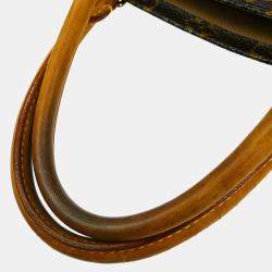 Pre Owned Louis Vuitton Monogram Sac Plat Tote Bag