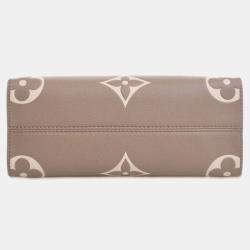 Pre Owned حقيب ة لوي فيتون أون ذا غو عملاقة أمبريمتي بيكولور بني  PM مونوغرامي