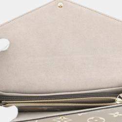 Pre Owned Louis Vuitton Bicolor Monogram Empreinte Pochette Felicie