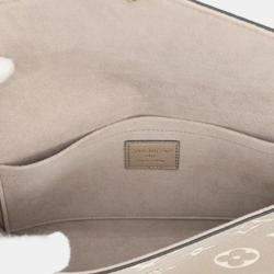 Pre Owned Louis Vuitton Bicolor Monogram Empreinte Pochette Felicie