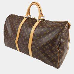 Pre Owned حقيبة لوي فيتون كييبول باندوليير مونوغرام 55 بني