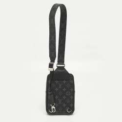 Pre Owned Louis Vuitton Outdoor Monogram Eclipse Canvas Sling Bag