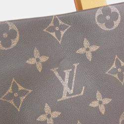 Pre Owned Louis Vuitton Monogram Shopper Tote Mm Handbag