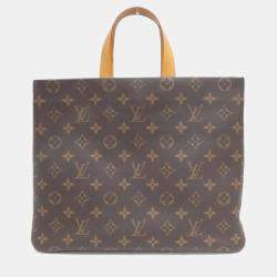Pre Owned Louis Vuitton Monogram Shopper Tote Mm Handbag