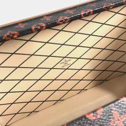 Pre Owned حقيبة كلتش لويس فيتون كاتغرام بيتيت مالي إن إم قماش كانفاس بني شنطة كتف بطريقتين